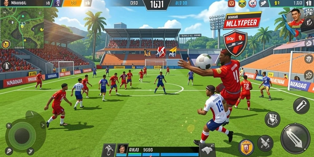 Screeshot gameplay yang menunjukkan aksi menarik.