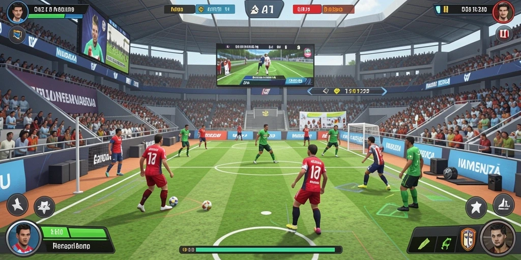 Mode multiplayer yang membuat permainan semakin seru.