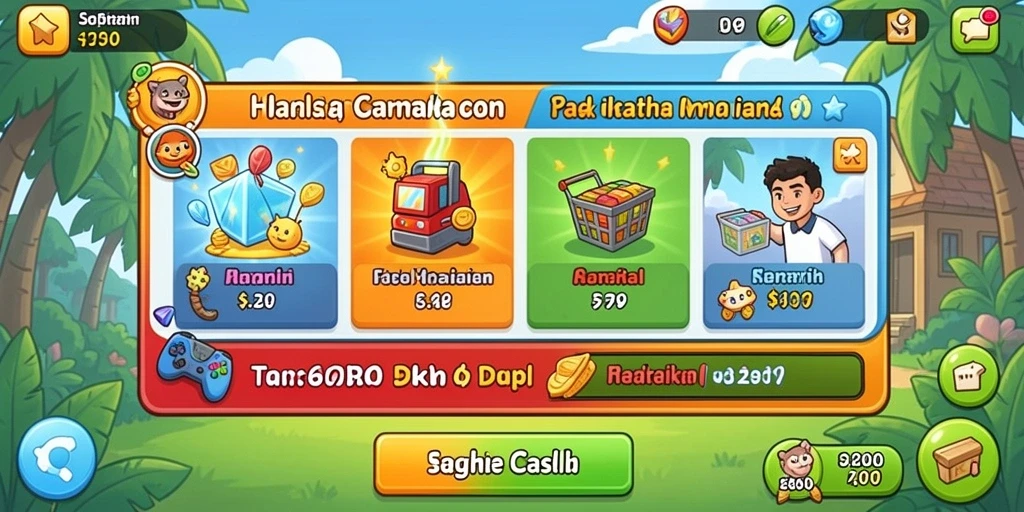 Interaksi multiplayer dengan teman-teman di dalam game.