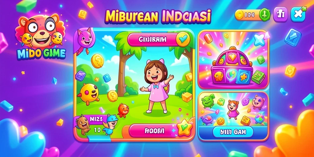 Visualisasi grafis yang menarik dan memikat.