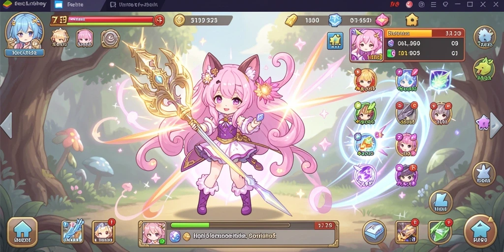 Tangkapan layar memperlihatkan fitur multiplayer yang sedang digunakan.